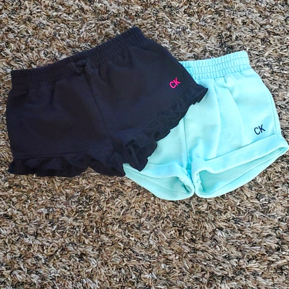 2 soft knit shorts